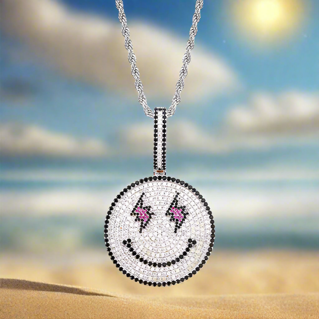 J Balvin Luxury Lightning Pendant Necklace