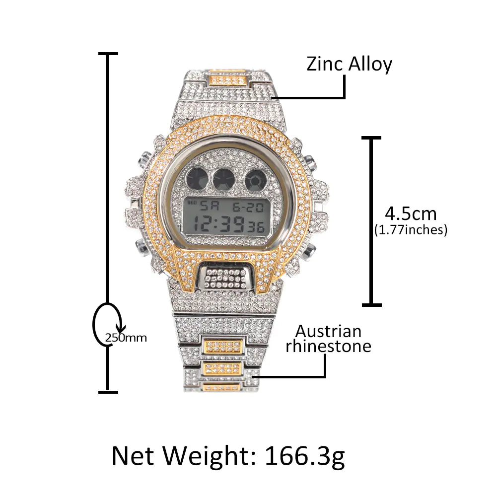 Luxury Diamond Men's Watch